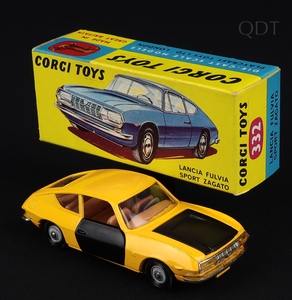 Corgi toys 332 lancia fulvia sport zagato ff700 front