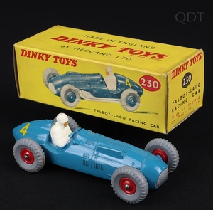 Dinky toys 230 talbot lago racing car ff708 front