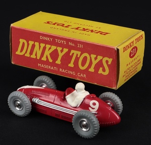 Dinky toys 231 maserati racing car ff752 back