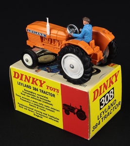 Dinky toys 308 leyland tractor 384 ff756 back