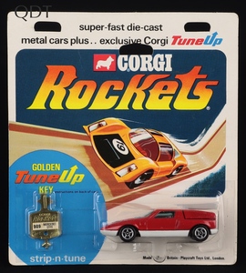 Corgi rockets 909 mercedes c111 ff765 front