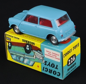 Corgi toys 226 morris mini minor ff776 back