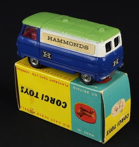 Corgi toys 462 hammonds commer van ff777 back