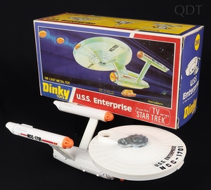 Dinky toys 350 uss enterprise ff784 front