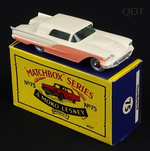 Matchbox models 75 thunderbird ff800 front