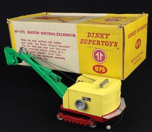 Dinky supertoys 975 ruston bucyrus excavator ff809 back