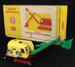 Dinky supertoys 975 ruston bucyrus excavator ff809 front