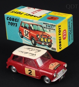 Corgi toys 321 monte carlo bmc mini cooper s ff811 front