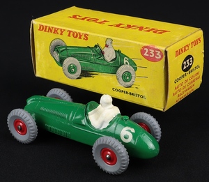 Dinky toys 233 cooper bristol ff830 back