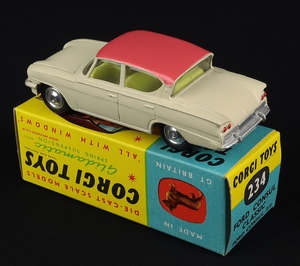 Corgi toys 234 ford consul classic ff888 back