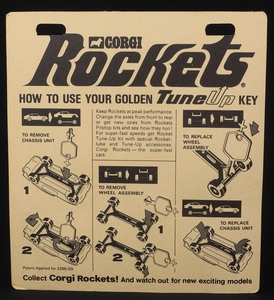 Corgi rockets 904 porsche carrera 6 ff919 back