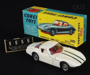 Corgi toys 324 marcos 1800 gt ff930 front