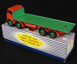 Dinky toys 902 foden flat truck ff946 back