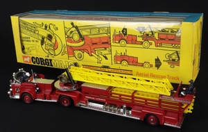 Corgi toys 1143 aerial rescue truck ff950 back