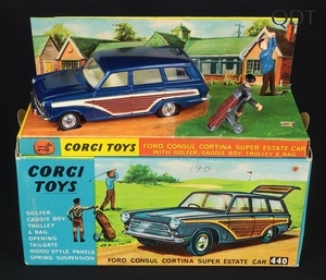 Corgi toys 440 cortina golfing set ff959 front