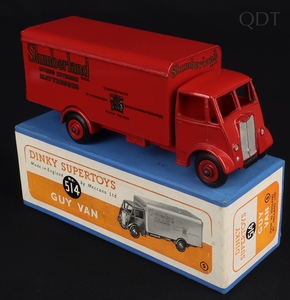 Dinky toys 514 guy van slumberland ff974 front