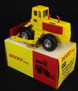 Dinky toys 976 michigan 180 iii tractor dozer ff977 back