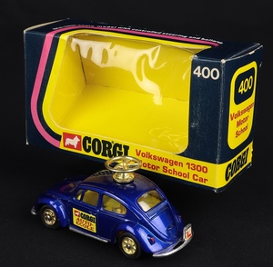 Corgi toys 400 volkswagen 1300 motor school car ff990 back