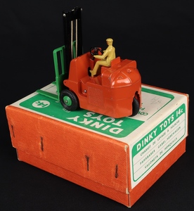 Dinky toys 14c coventry climax fork lift truck gg6 back