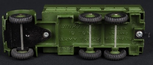 Dinky toys 622 10 ton army truck gg11 base