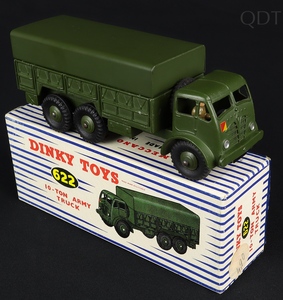 Dinky toys 622 10 ton army truck gg11 front