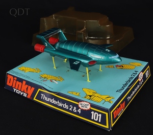 Dinky toys 101 thunderbirds 2 4 gg15 front
