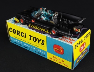 Corgi toys 267 batmobile matte gg24 back