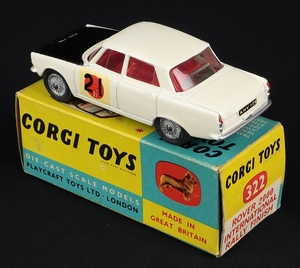 Corgi toys 327 rover 2000 monte carlo rover gg28 back