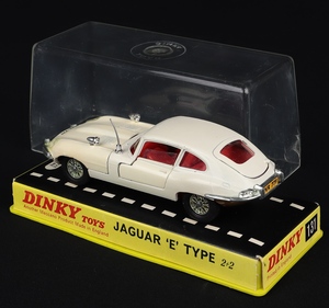 Dinky toys 131 e type jaguar e type gg37 back