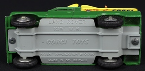 Corgi toys 472 public address vehicle vote for corgi landrover gg42 base