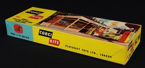 Corgi kits 608 shell filling station gg57 box