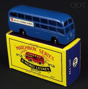 Matchbox models 1 75 58 bea coach gg76 front