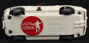 Corgi toys 336 james bond toyota gg99 base