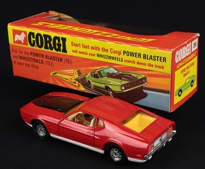 Corgi toys 391 james bond mustang gg101 back