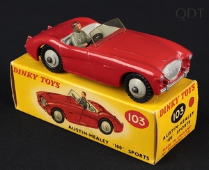 Dinky toys 103 austn healey 100 sports car gg108 front