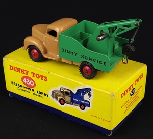 Dinky toys 430 breakdown lorry gg103 back