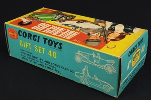 Corgi toys gift set 40 avengers gg128 box 1