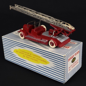 French dinky toys 32d delahaye turntable fire engine gg164 back