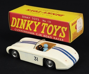 Dinky toys 133 cunningham road racer gg179 back