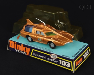 Dinky toys 103 spectrum pursuit vehicle gg201 front