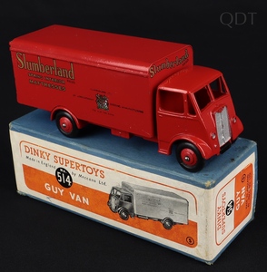 Dinky supertoys 514 slumberland guy van gg209 front