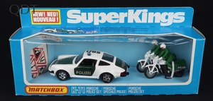 Matchbox superkings k71 porsche police polizei gg239 front