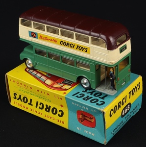 Corgi toys 468 london transport routemaster bus new south wales gg275 back