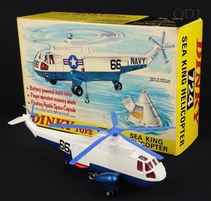 Dinky toys 724 sea king helicoopter gg282 front