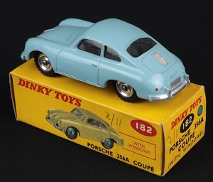 Dinky toys 182 porsche 356a coupe gg298 back