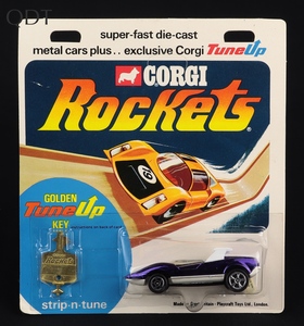 Corgi rockets 917 alfa romeo p33 gg332 front