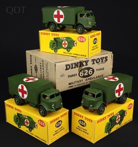 Trade box dinky toys 626 military ambulance gg335 front