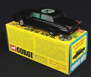 Corgi  toys 268 green hornet black beauty gg344 back