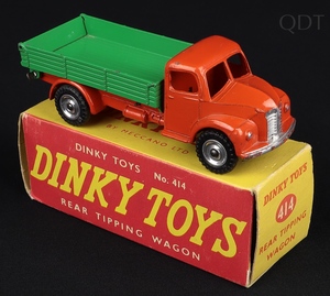 Dinky toys 414 rear tipping wagon gg356 front