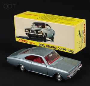 French dinky toys 1405d opel rekord 1900 gg394 front